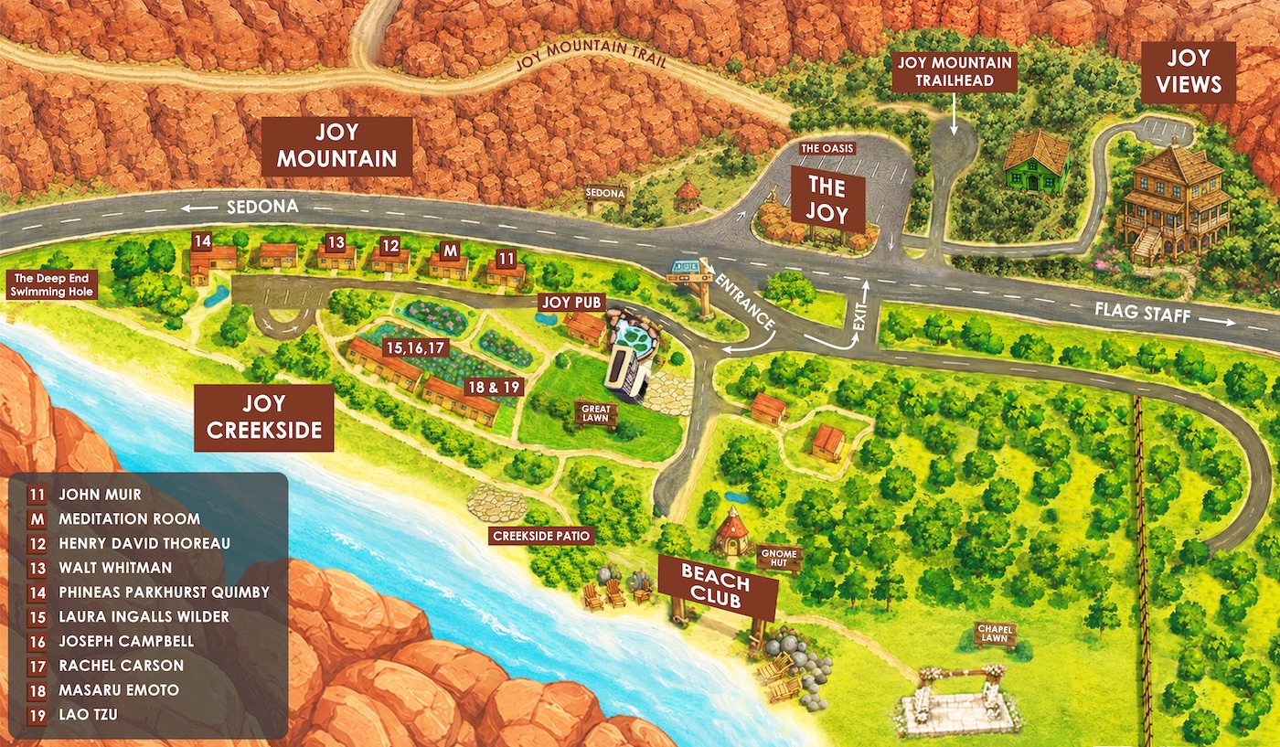 Creekside property map